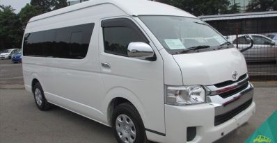 rental toyota hiace di pamulang