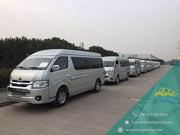 sewa hiace pondok cabe udik