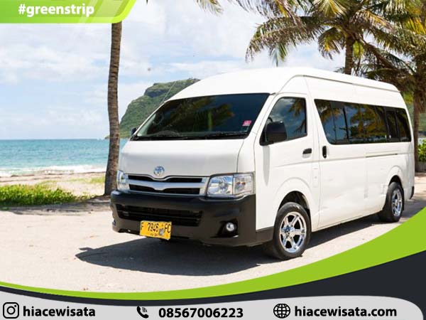 sewa hiace gunung sindur