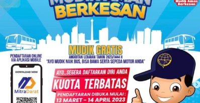 mudik gratis kemenhub 2023