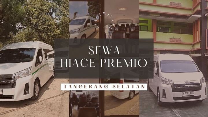 Sewa Hiace Premio Tangerang Selatan