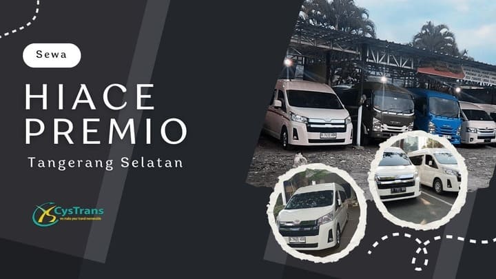 sewa hiace premio di tangsel