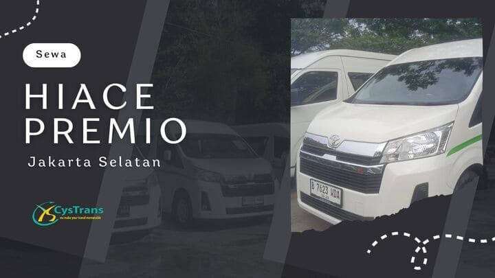 sewa hiace premio murah di jaksel