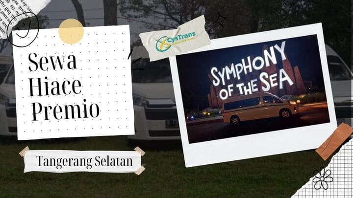 Sewa mobil Hiace Premio murah Tangsel