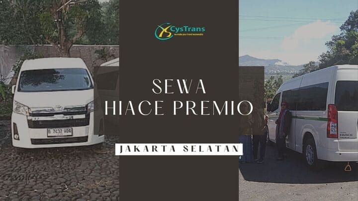 jaksel sewa hiace premio