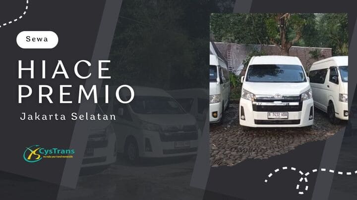 sewa hiace premio di jaksel