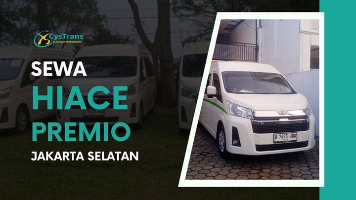 sewa hiace premio murah terbaik jaksel