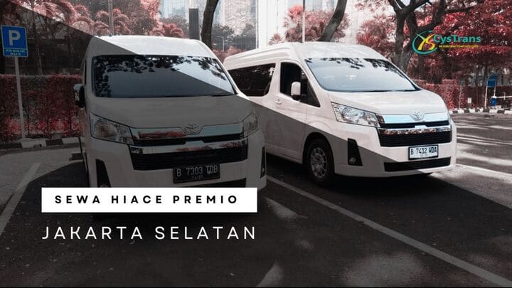 sewa toyota hiace premio jaksel