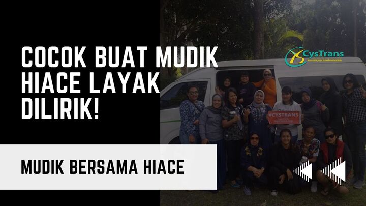 mudik bersama hiace