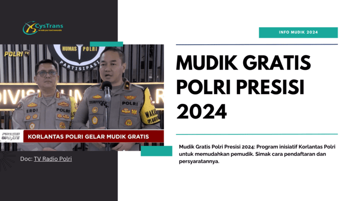 Mudik Gratis Polri Presisi 2024