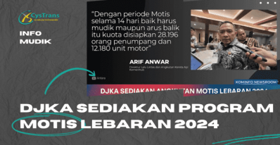Mudik Motor Gratis Motis Lebaran 2024