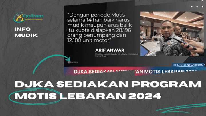 Mudik Motor Gratis Motis Lebaran 2024