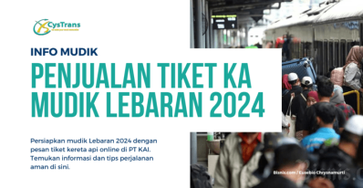 Penjualan Tiket KA Mudik Lebaran 2024