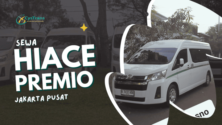 sewa mobil toyota hiace premio di jakarta pusat
