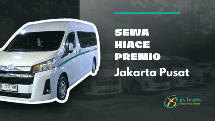 sewa toyota hiace premio jakarta pusat