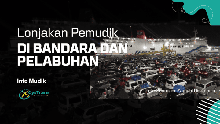 Lonjakan Pemudik di Bandara dan Pelabuhan