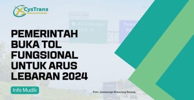 Pemerintah Buka Tol Fungsional untuk Arus Lebaran 2024