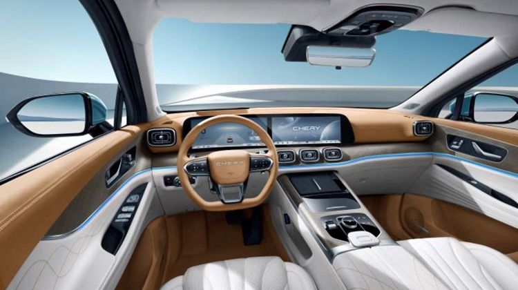 Interior Chery Tiggo 9 PHEV