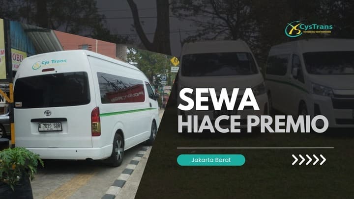 sewa hiace premio jakarta barat