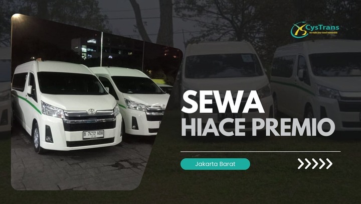 sewa hiace premio jakarta barat