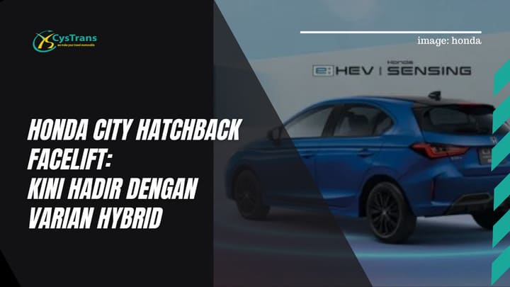 Honda City Hatchback facelift