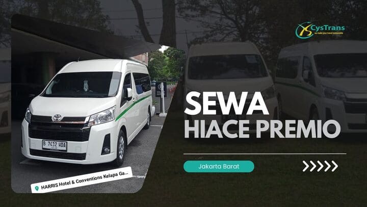 sewa hiace premio jakarta barat
