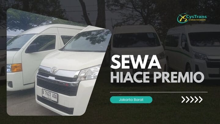 sewa hiace premio jakarta barat